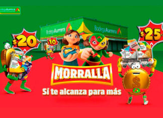 12 años de campaña Morralla Bodega Aurrera