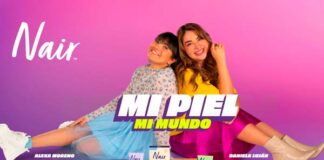 Daniela Luján embajadora Nair