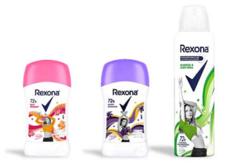 Rexona y Belinda lanzan 3 antitranspirantes de edición limitada antitranspirantes Rexona y Belinda