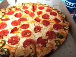 NFL Nacho Pizza para ver el Super Bowl