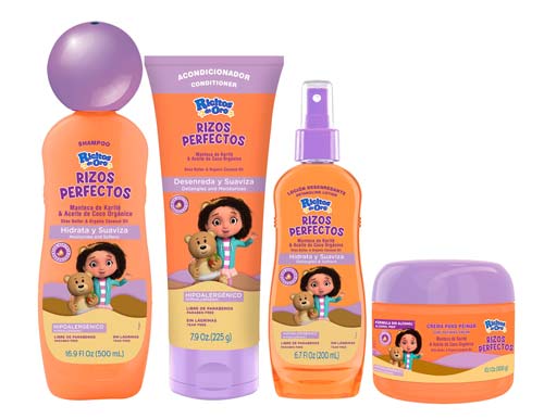 Rizos Perfectos de Ricitos de Oro cuida el cabello rizado de tu bebé 1 productos Ricitos de Oro para cabello rizado