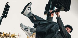 siluetas retro Converse inspirados en running