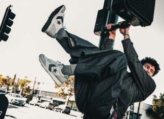 siluetas retro Converse inspirados en running