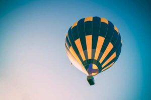 viaje en globo aerostático