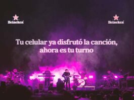 En Vive Latino Heineken y Zoe piden guardar celulares y disfrutar la música sin dispositivos Heineken y Zoe piden guardar celulares en Vive Latino