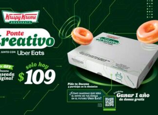 ¿Cómo te imaginas el delivery del futuro? Ponte Kreativo y participa con Krispy Kreme y Uber Eats concurso sobre delivery del futuro Krispy Kreme