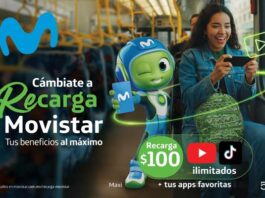 Recarga Movistar para usuarios prepago