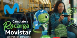 Recarga Movistar para usuarios prepago