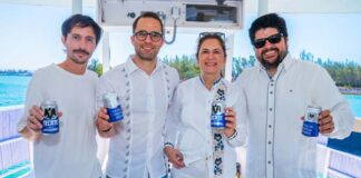 cerveza Tecate con sal del Golfo de México