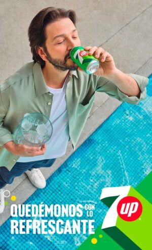 Diego Luna embajador 7Up