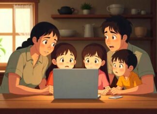 riesgos ciberseguridad fotos estilo Studio Ghibli