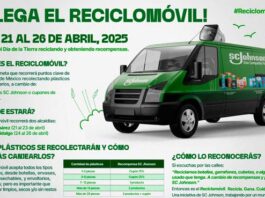 Ingenioso Reciclomóvil de SC Johnson premia el reciclaje de plásticos Reciclomóvil de SC Johnson