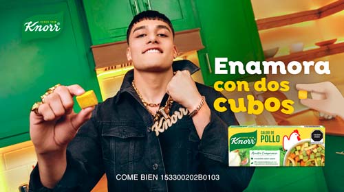 El Malilla embajador de Knorr