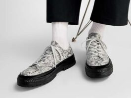 Converse Chuck 70 National, una fascinante silueta que fusiona elegancia y rebeldía Converse Chuck 70 National animal print