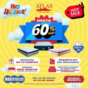 promociones en colchones Atlas