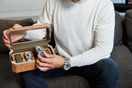 accesorios de lujo para relojes