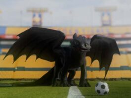 Chimuelo en estadio de Club Tigres