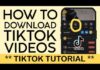 Descargar audios de TikTok
