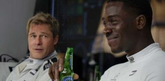 Brad Pitt y Damson Idris en comercial Heineken 0.0