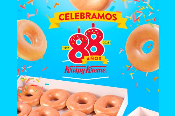Krispy Kreme celebra 88 años