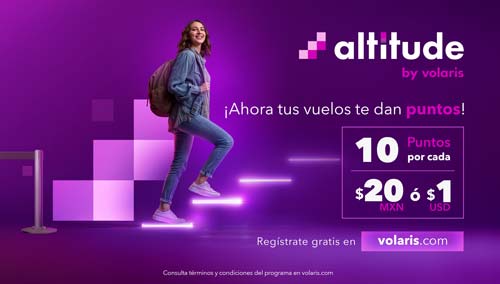 acumular puntos altitude by Volaris