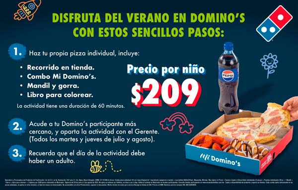 costo de experiencia Verano Dominiños