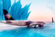 Volaris y Warner Bros. rotulan avión con diseño inspirado en Superman 🦸 avión Superman de Volaris