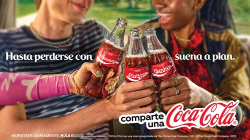 encuentra tu nombre en envase de Coca-Cola
