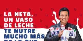 Lala y Chayanne invitan a consumir leche