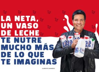 Lala y Chayanne invitan a consumir leche