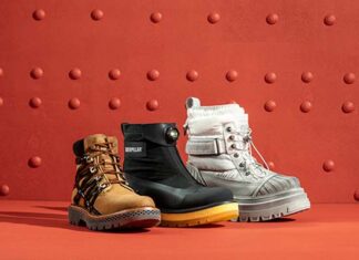 botas 100 años de Caterpillar