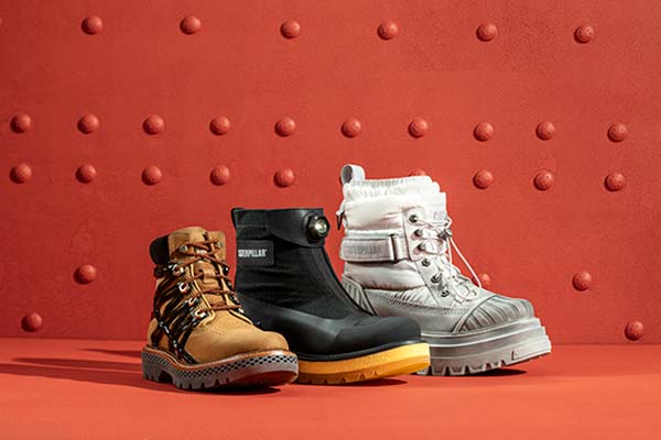 botas 100 años de Caterpillar