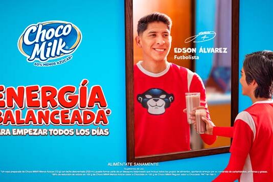 energía balanceada con Choco Milk