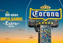 Corona 100 años impulsando el Extra de México