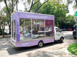 Roomi y Atlas llevan el descanso a las calles con activación disruptiva activación Roomi y Atlas