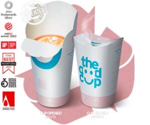 diseño plegable The Good Cup