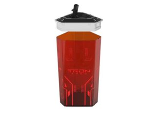 El estreno de TRON: Ares se ilumina con este increíble vaso 3D con luces LED vaso promocional Tron Ares