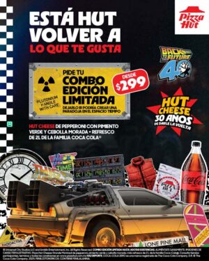 Hut Cheese de pepperoni y pimiento verde