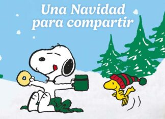 Krispy Kreme celebra la Navidad con encendido de árbol y nuevas donas de Snoopy donas de navidad Snoopy en Krispy Kreme