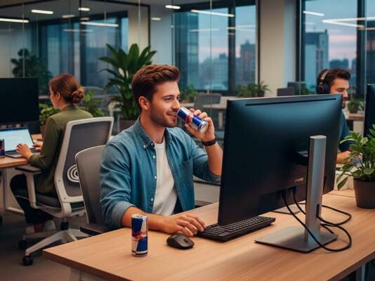 De Cowork a Dreamwork: Red Bull mantiene tu energía arriba en la oficina Red Bull mantiene tu energía arriba