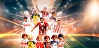 Playmobil lanza figuras de jugadores de la Bundesliga