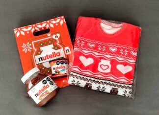 Trivia: Celebra fiestas navideñas con la cremosidad de Nutella y su nuevo suéter reversible suéter reversible de Nutella