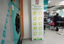 servicios de lavandería y tintorería Pressto