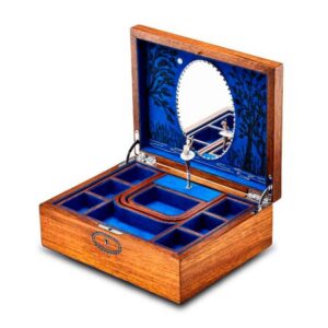 caja musical El Lago de los Cisnes