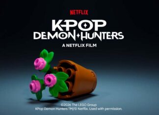 Las guerreras k-pop en forma de Lego