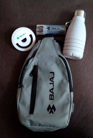mochila bandolera Bajaj