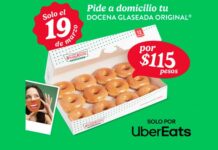 Krispy Kreme y Uber Eats