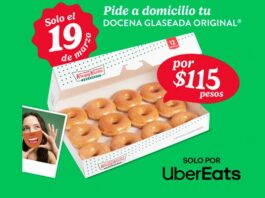 Donas gratis por 12 meses: Krispy Kreme y Uber Eats presentan su promo más irresistible Krispy Kreme y Uber Eats