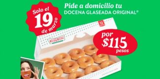 Krispy Kreme y Uber Eats