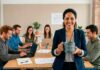 liderazgo femenino y su capacidad de guiar equipos de trabajo